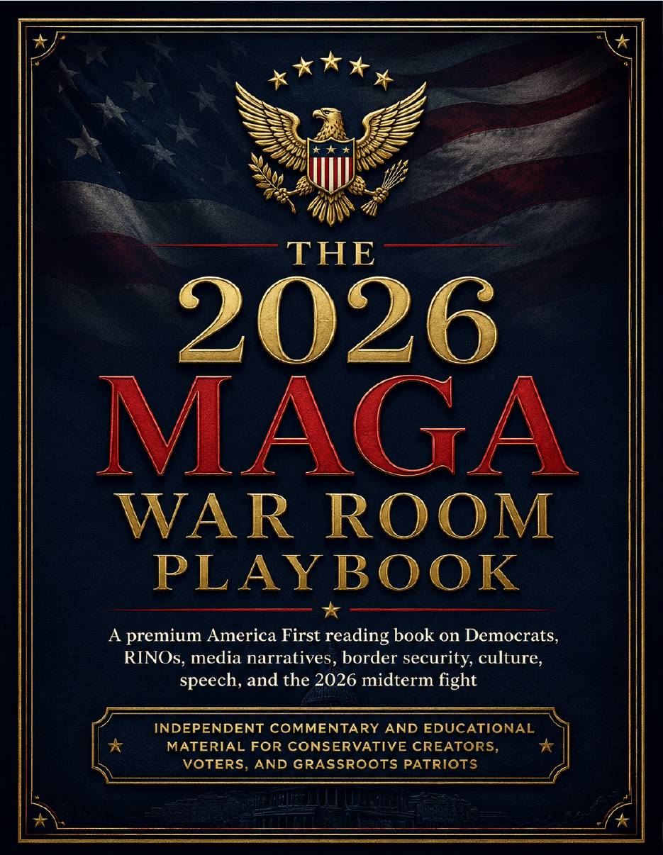 The 2026 MAGA War Room Playbook book cover